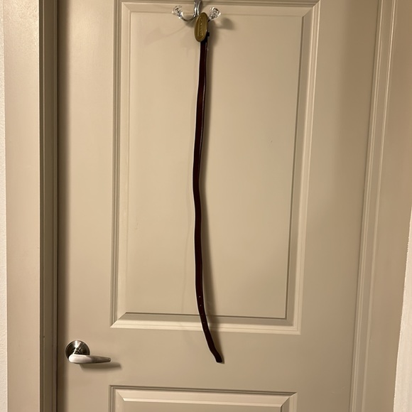 Coach brown leather belt size small new with tags - Picture 5 of 6